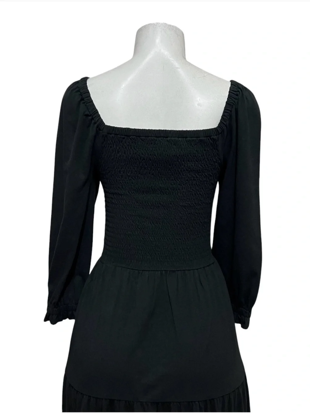 J. Crew Maxi Dress 100% Cotton Smocked Tiered NEW XXS Summer Modest Whimsygoth